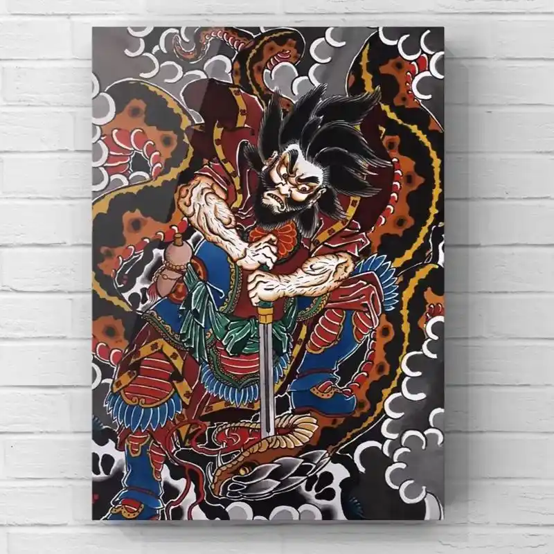 日式老传统 #纹身刺青 #送你一张壁纸 #满背 - 抖音