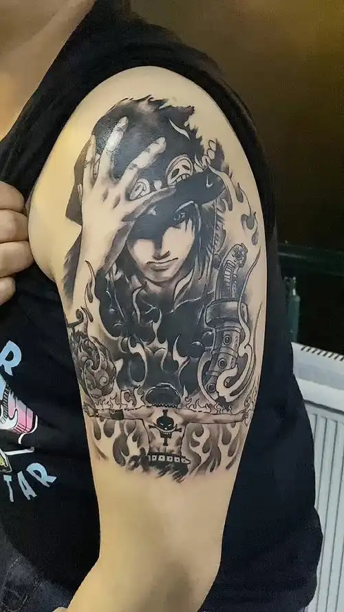 遮盖.火拳艾斯.