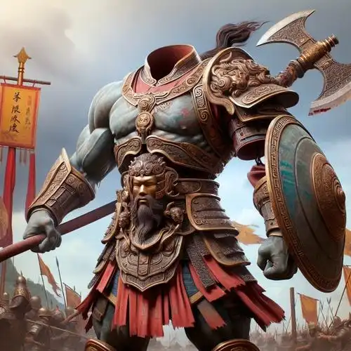 山海经神兽刑天