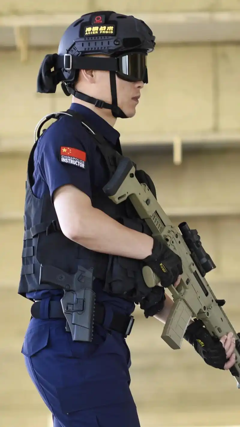 夏季速干战术服武警特警短袖速干作训服.#特警 #特警 #武警 - 抖音