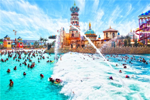 西安乐华城88温泉乐园开启年度试运营