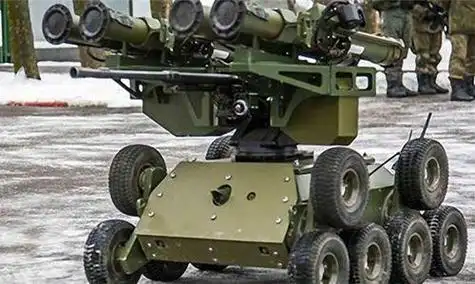 俄称将派出战斗机器人应对西方坦克