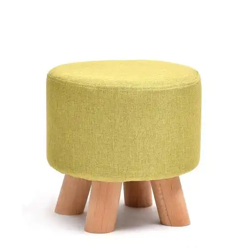 隆上隆小凳子换鞋凳矮墩实木凳子沙发凳矮凳休闲凳圆凳子板凳创意椅子