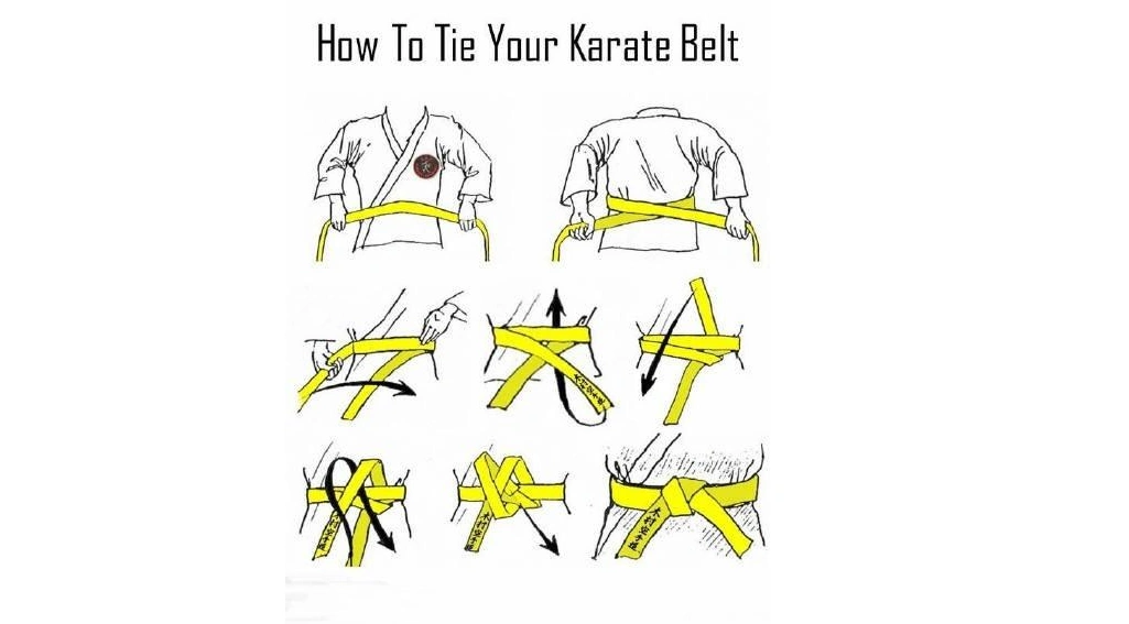 跆拳道腰带的系法