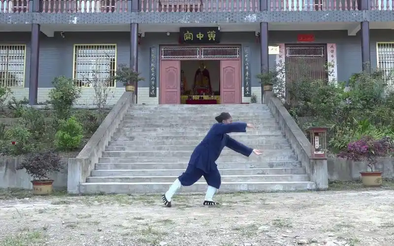 许理慧道长八部长寿功演示_哔哩哔哩_bilibili