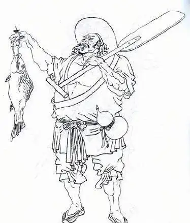 阮小二的简笔画