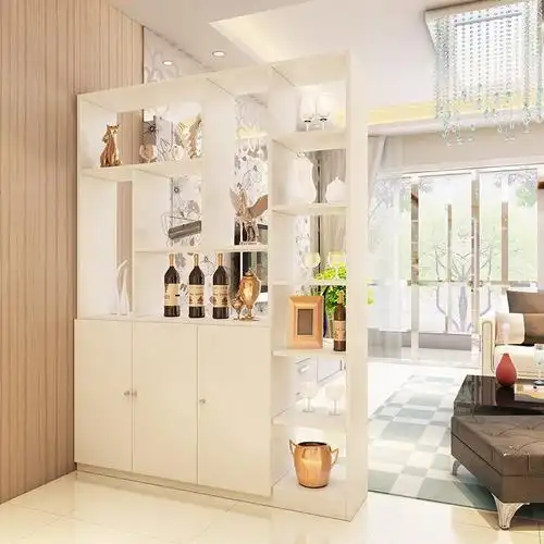 家居客厅玄关柜鞋柜隔断柜子厅柜现代简约酒柜屏风柜储物展示柜