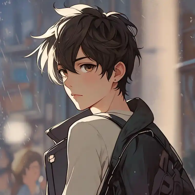 90动漫男生头像,冷酷帅气风98