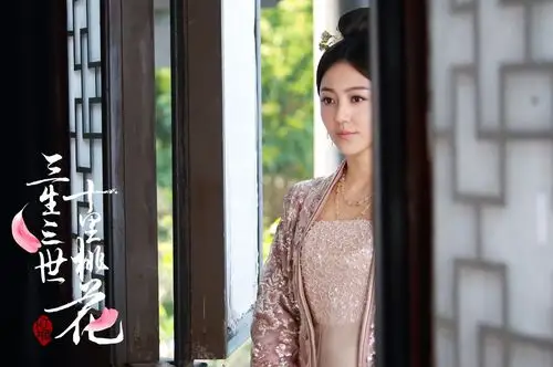 三生三世十里桃花黄梦莹 饰 素锦 - 堆糖,美图壁纸兴趣社区