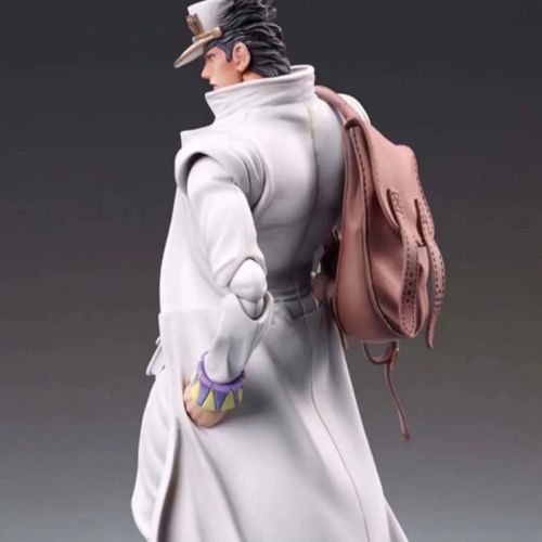 jojo的奇妙冒险白金之星 空条承太郎 白衣 超像可动 模型 摆件 盒装手
