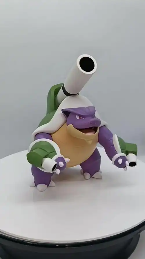 闪光色宝可梦模型mega水箭龟