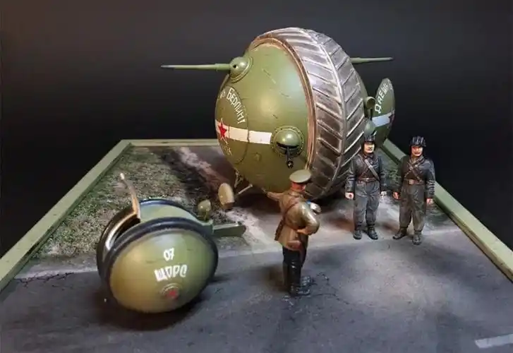 成功复原苏联"球形坦克",会量产吗?_腾讯新闻