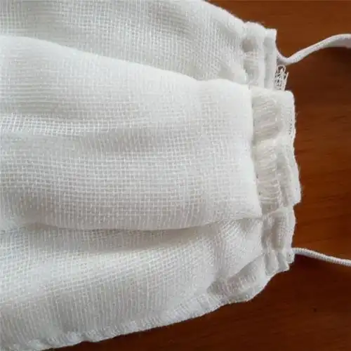 纯棉脱脂纱布口罩全棉加厚老式卫生防尘透气12/16层沙布口罩 12层挂耳
