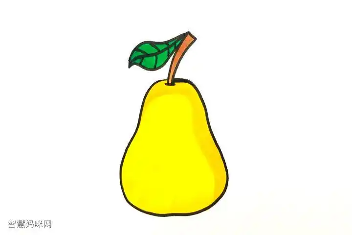 梨怎么画