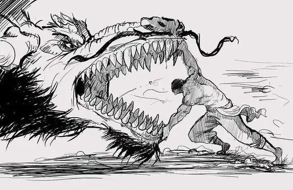 国外粉丝画出《海贼王》白胡子和凯多的战斗,看看谁才是op最强!_网易