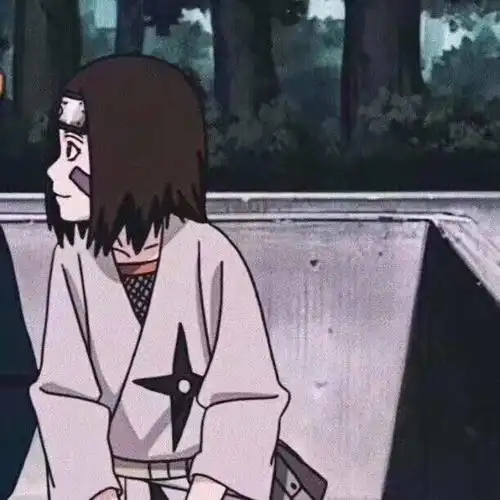 求带土和琳坐在木凳上面的图片