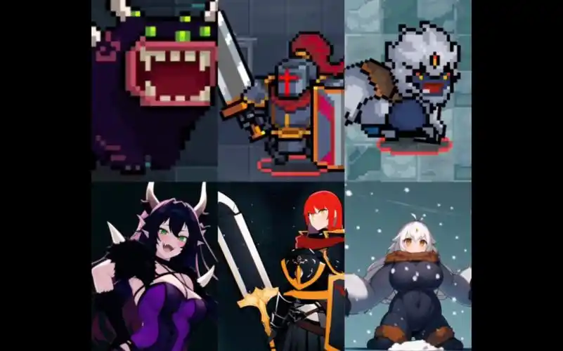 [元气骑士](ai绘画)当boss被娘化,你还下得去手吗