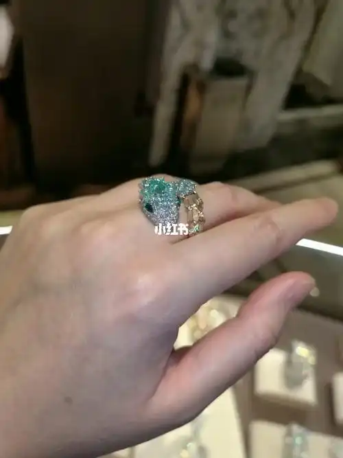 宝格丽灵蛇高级珠宝戒指