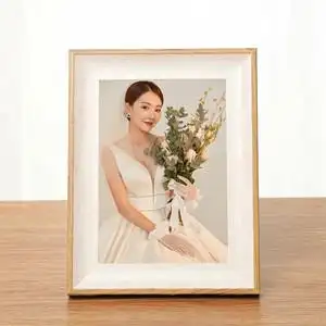 简约相框摆台洗照片婚纱照全家福宝宝相影楼冲印挂墙画框相架定制