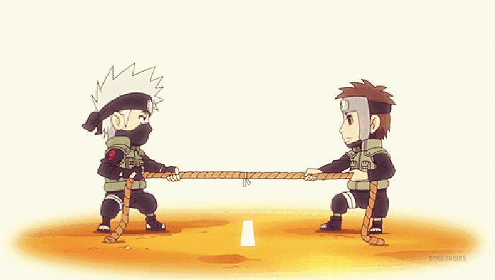 火影忍者02卡卡西gif拔河gif搞笑gif