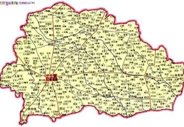 河南省上蔡县地图