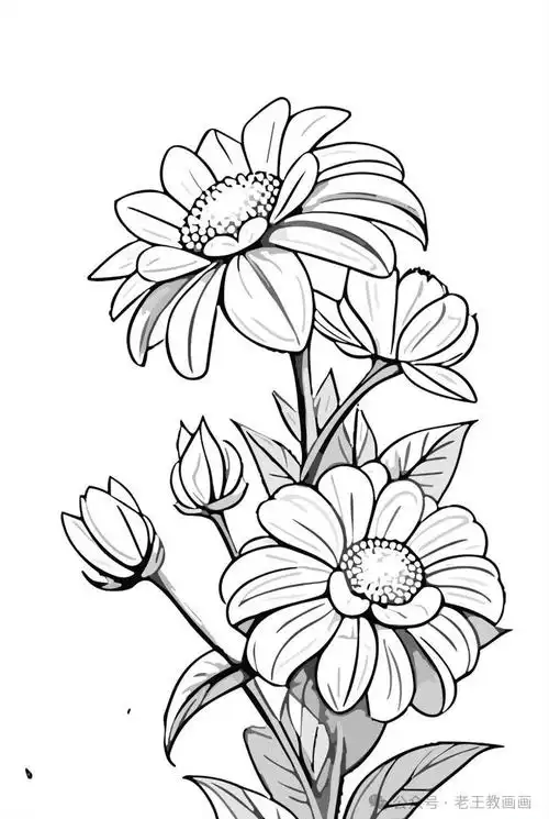 来自:>紫陌红尘缘>《手绘线稿>· 老王教画画会员招募 ·618特惠,返场