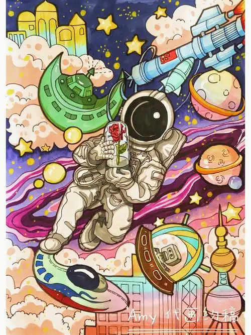 科幻画比赛第五弹