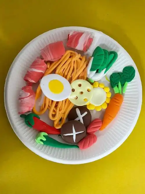 超轻粘土创意美术食物