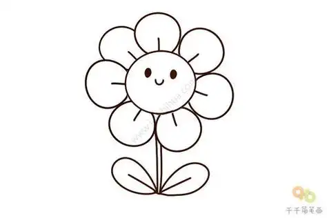 小花的简笔画小花的简笔画简单漂亮