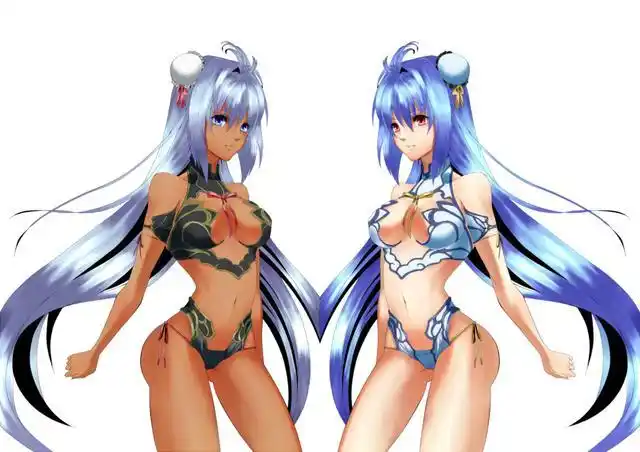 二次元比基尼美少女