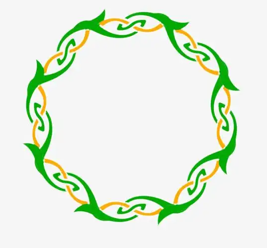 关键词 : 藤条,藤蔓,圆形,图腾