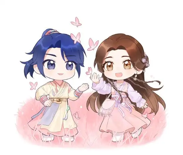 许凯虞书欣祈今朝q版头像##祈今朝q版图##祈今朝