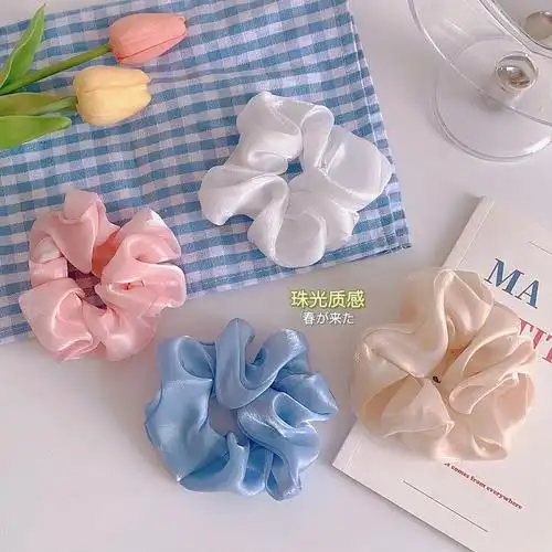 好物分享珠光感大肠发圈