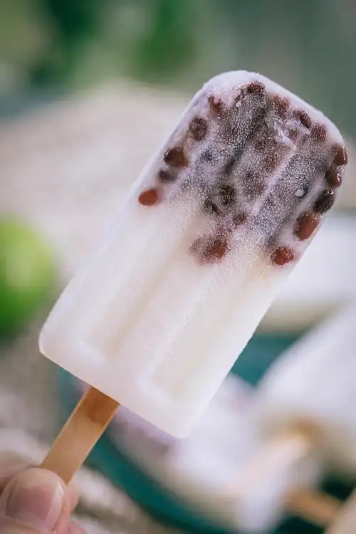 莉莉菲做的木糖醇低脂牛奶老冰棍(80后的集体回忆)