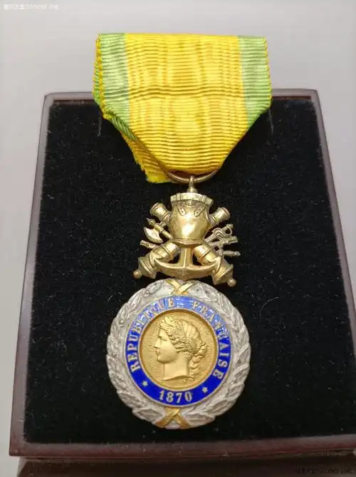 [勇气与纪律]法国外籍军团(法属圭亚那)银质勋章!