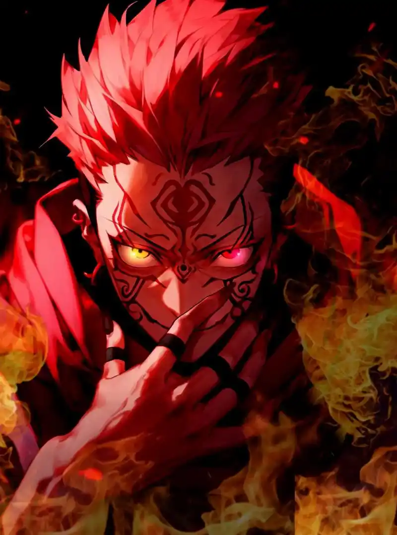 壁纸#两面宿傩#动漫壁纸#高清壁纸#咒术回战 - 抖音