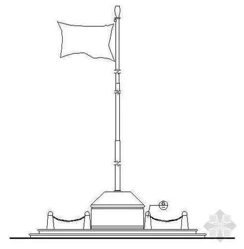 旗台施工详图