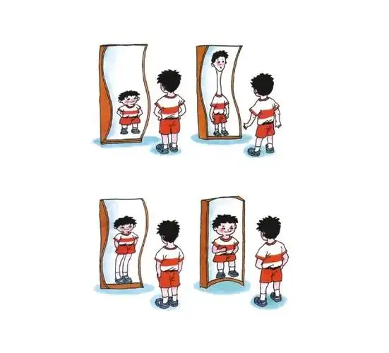 哈哈镜的神奇表现