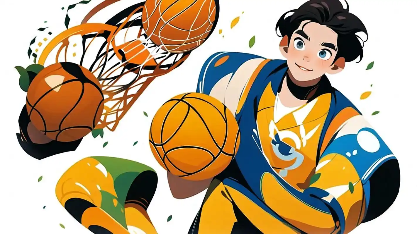 卡通篮球人物壁纸,运动与激情的碰撞9099 今天给大家带来一组超燃