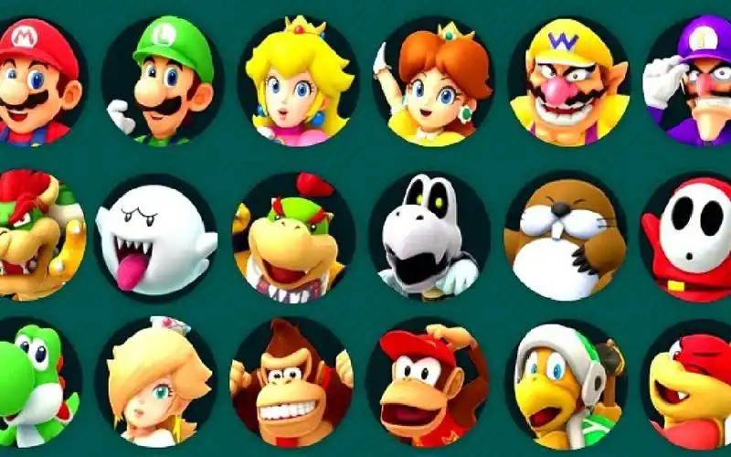 《马里奥聚会》所有角色演示#133_哔哩哔哩 (゜-゜)つロ 干杯~-bili