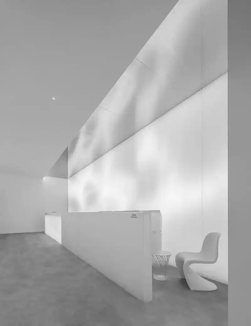 上海医美设计 墙面选择柔和的弧形造型的墙面设计 - 抖音