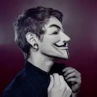 v字仇杀队微信头像卡通型【点击鼠标右键下载】