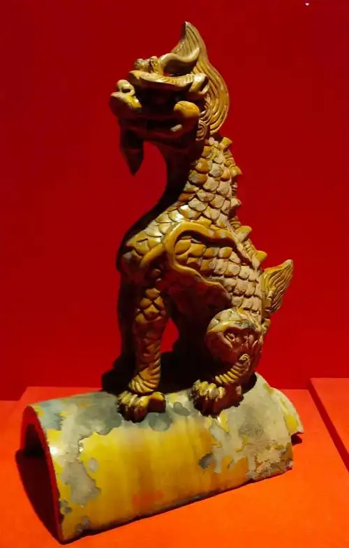 故宫太和殿上的脊兽