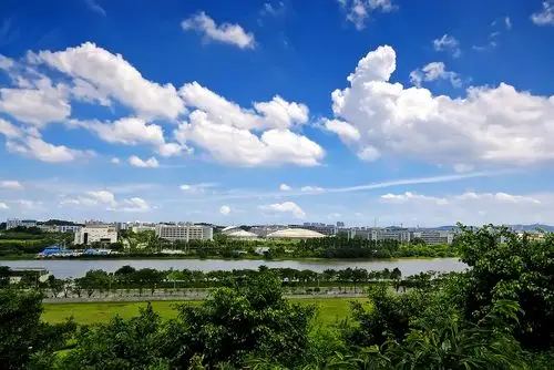 眺望广州大学城
