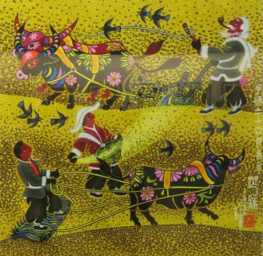 《二十四节气 · 柯城全国农民画作品展》在衢州市博物馆展出