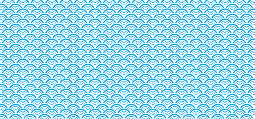 波浪质感纹理蓝色旅游海报背景