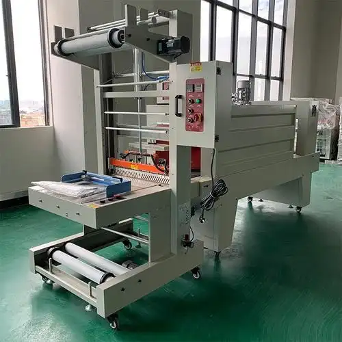 廊坊沃兴直供6540袖口式半自动热收缩包装机pe膜机打包纸箱覆膜机