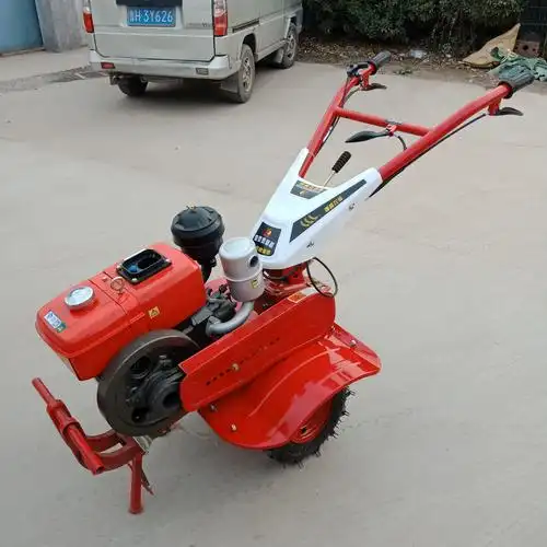 柴油水冷180微耕机果园施肥开沟机四驱松土旋耕除草机