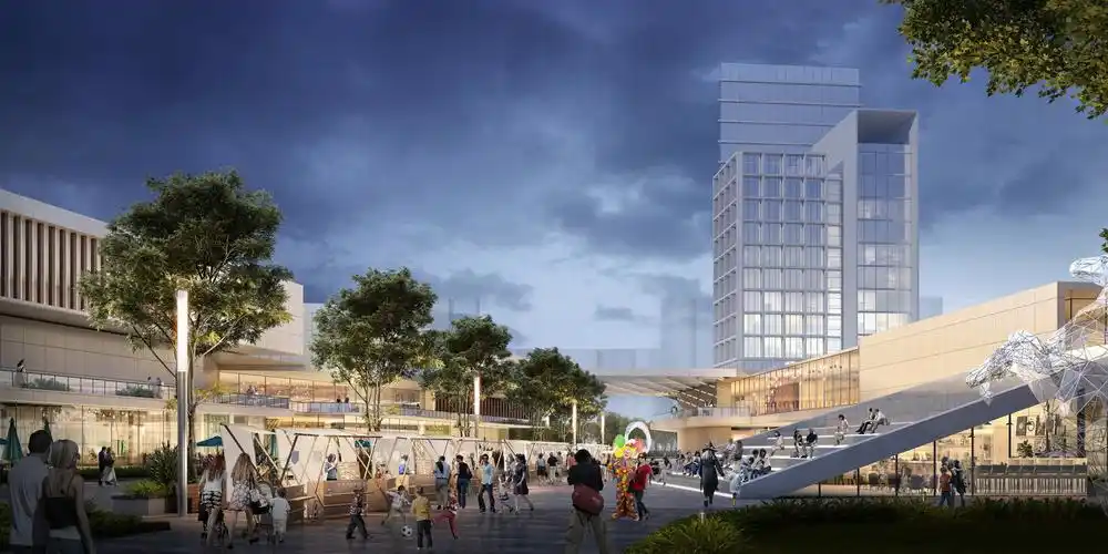 现代大学城商业街