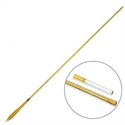 便携6h钓鱼袖珍迷你鱼竿钢笔超短超硬超轻钓竿